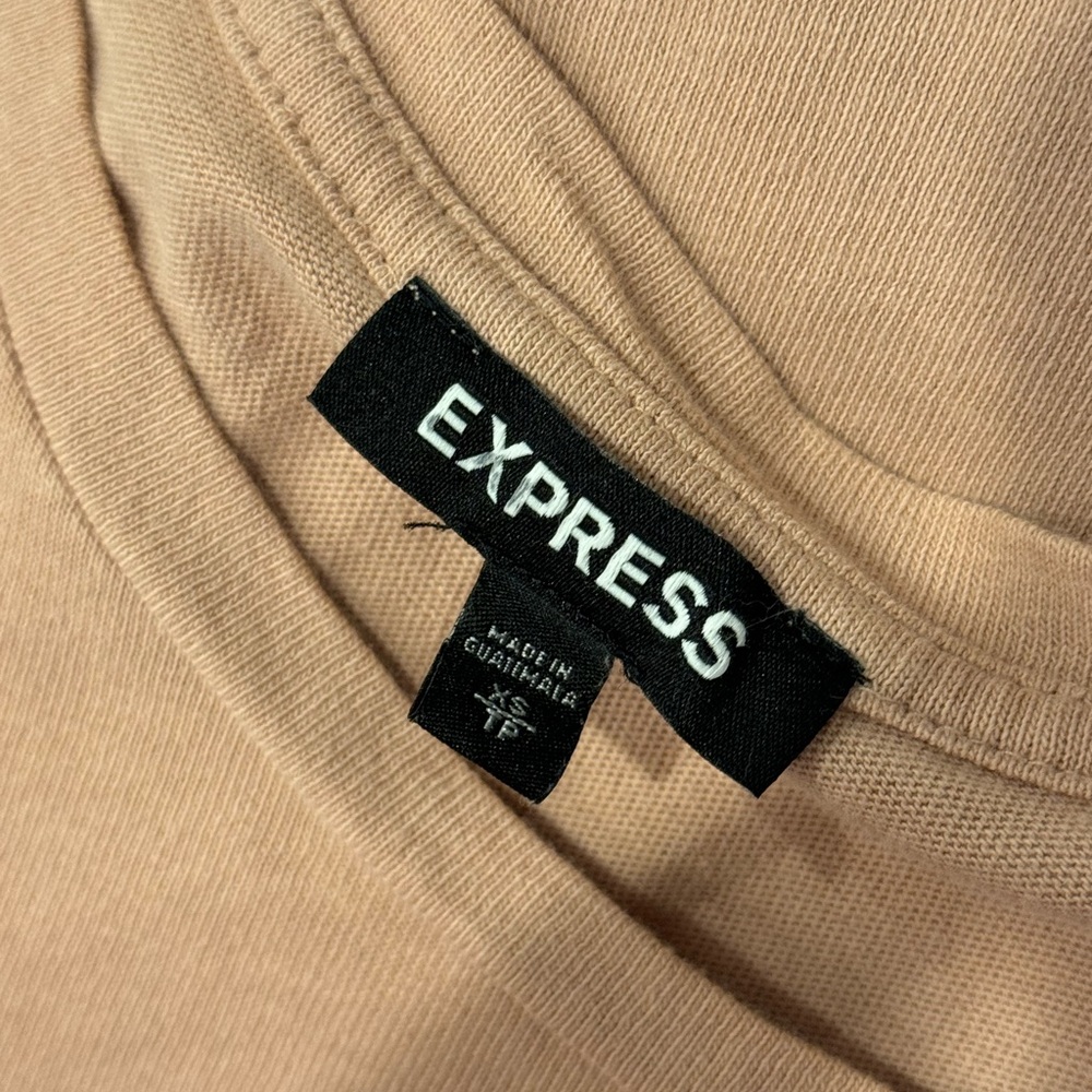 Women’s Beige Express Corset Shirt - Picture 3 of 3
